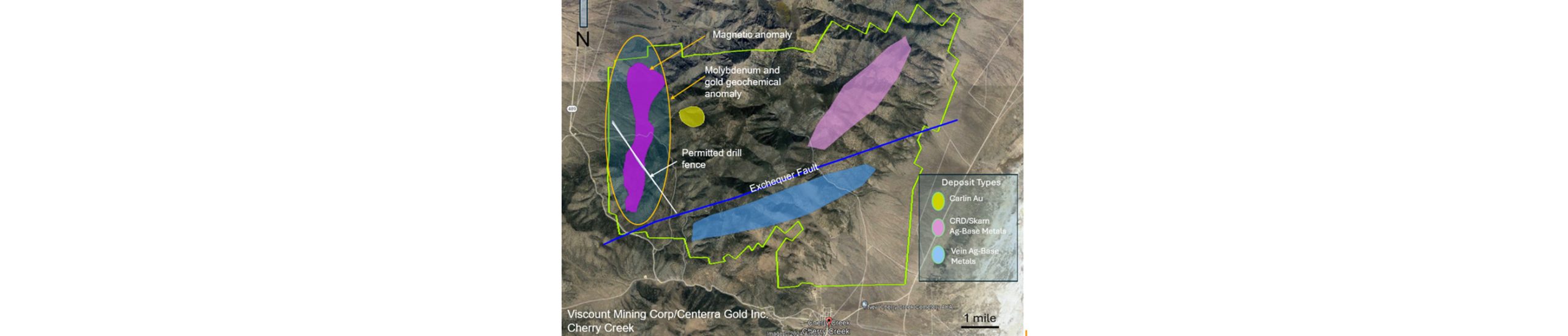 Viscount and Centerra Gold Commences Drilling at Cherry Creek, Nevada