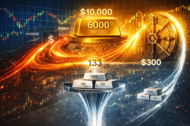 Gold headed to $6,000 this year, silver to $133, but expect 30% price swings – AuAg Funds